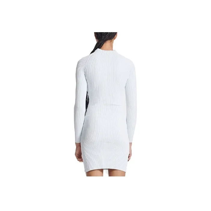 DION LEE Long-Sleeved Dresses Women's Light Blue-1