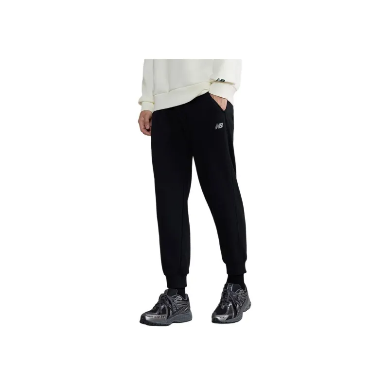 New Balance Casual Pants Men Black-2