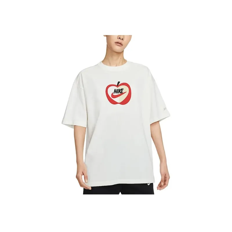 Nike Sportswear T Shirt Women's Sail White-0