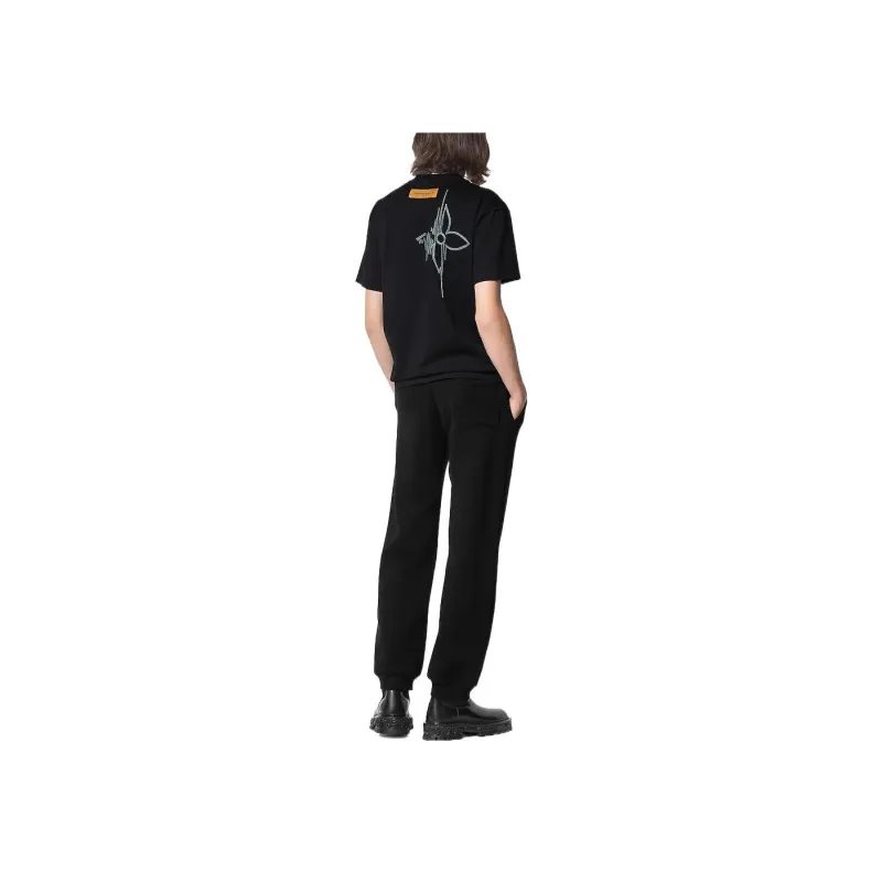 LOUIS VUITTON Signature Pants With Embroidery-1