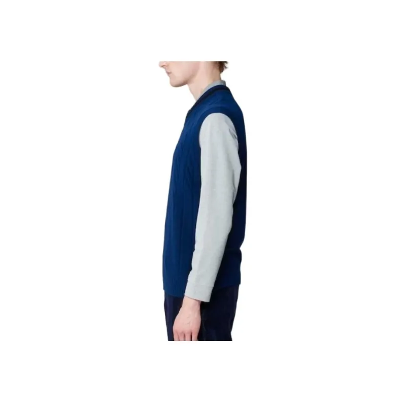 Lanvin Knitwear Men's Marine Blue-2