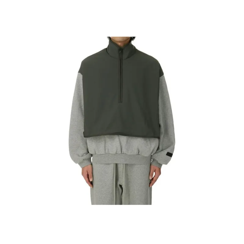 Fear Of God Essentials Kids Nylon Fleece Mockneck Sweater-3