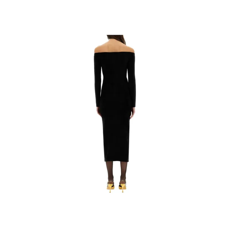 Self portrait Chenille Knit Maxi Dress-1