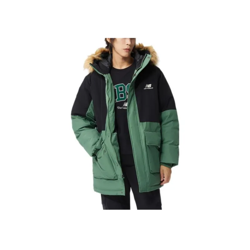 New Balance Down Jacket Men's Green-3