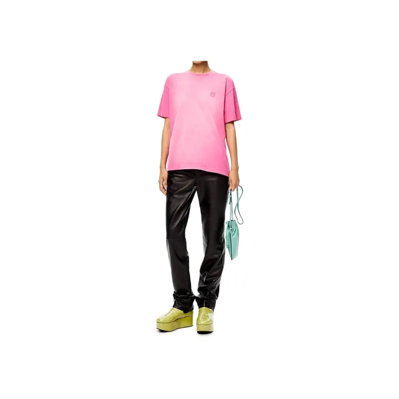LOEWE Flamenco Pocket In Nappa Calfskin Fresh Mint-6