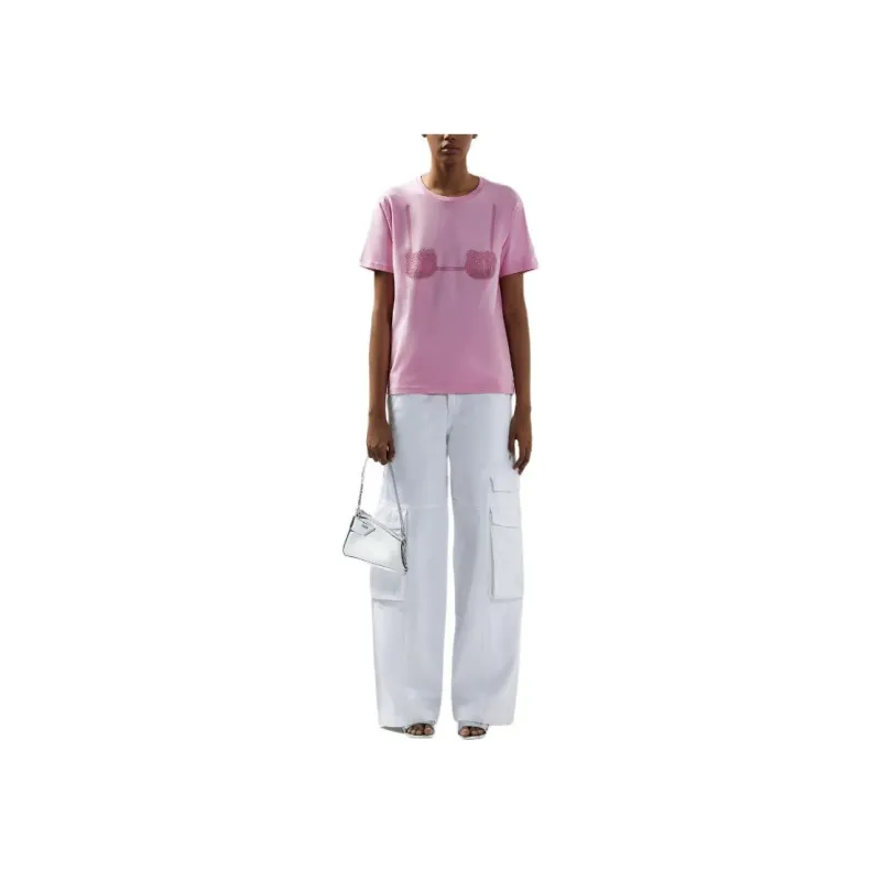 GCDS X Hello Kitty Printed bra T shirt-2