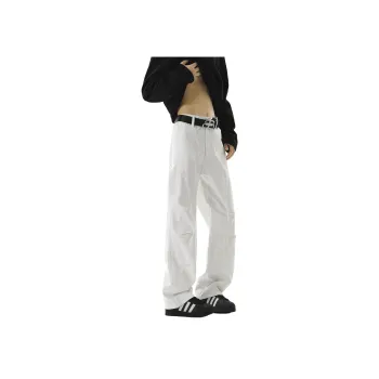 SIFLYTO Casual Pants Unisex White