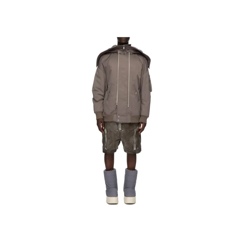 Rick Owens DRKSHDW FW24 Casual Shorts Men's Dark Gray-2