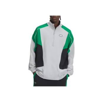Under Armour Best Level Tricot Jacket Men's Modern Gray/Kelly Green Team 011