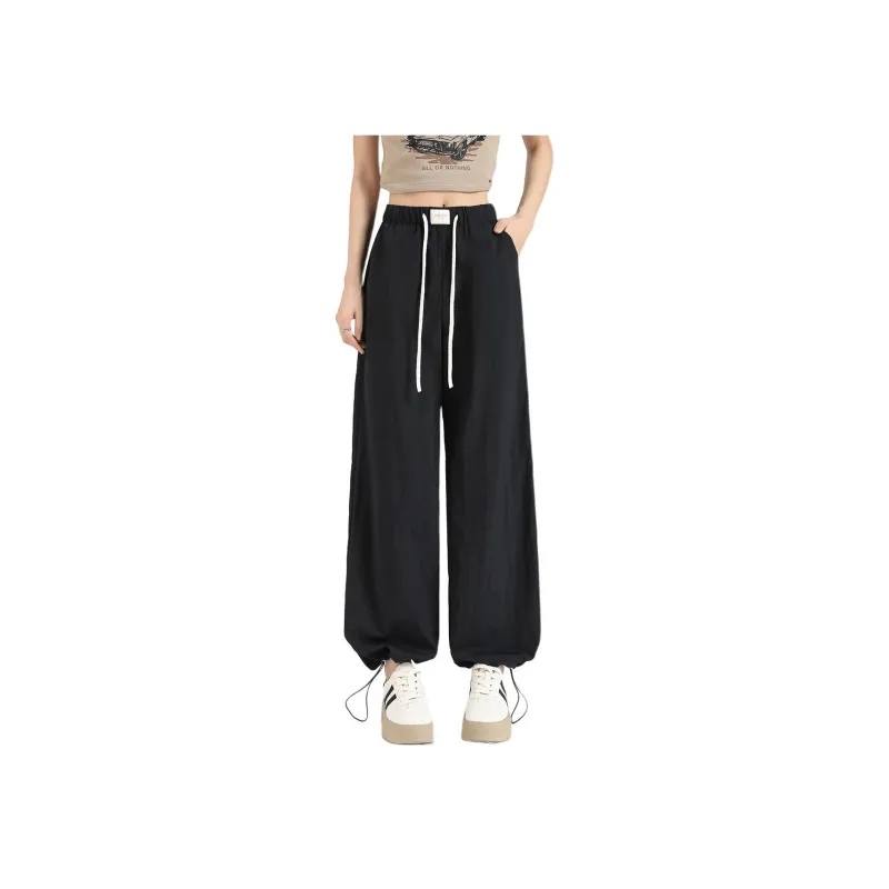 Tonlion Casual Pants Women's Gray Pea Green-9