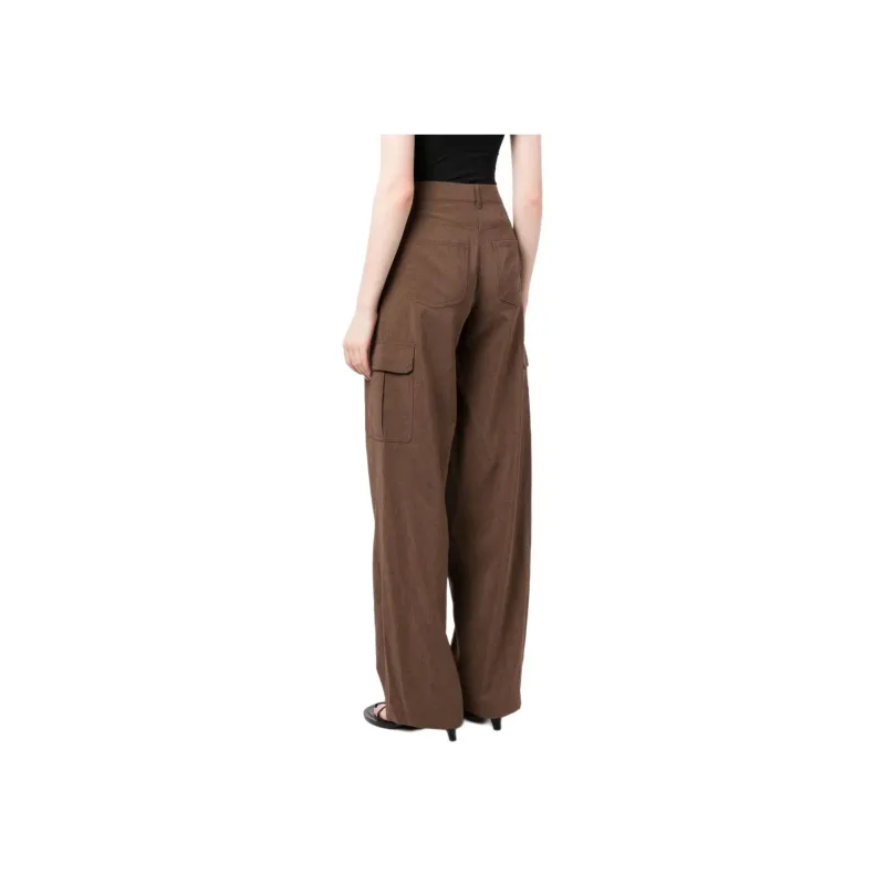 THEORY Cargo Pants Women's Brown-2