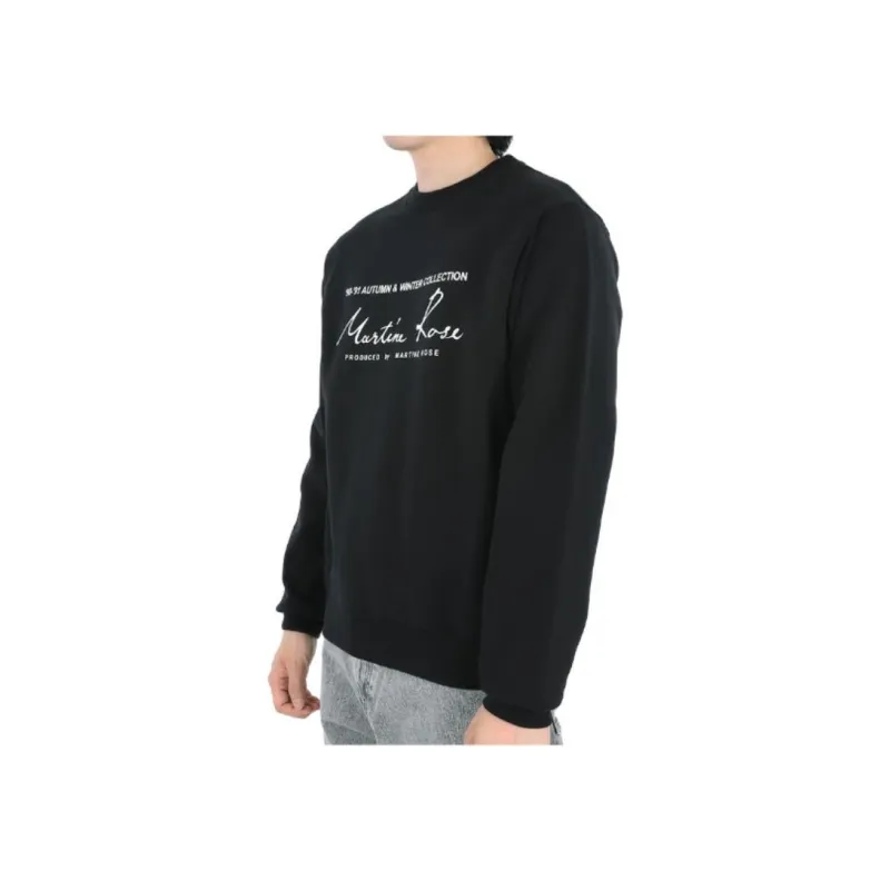 Martine Rose Logo Printed Crewneck Sweatshirt-3
