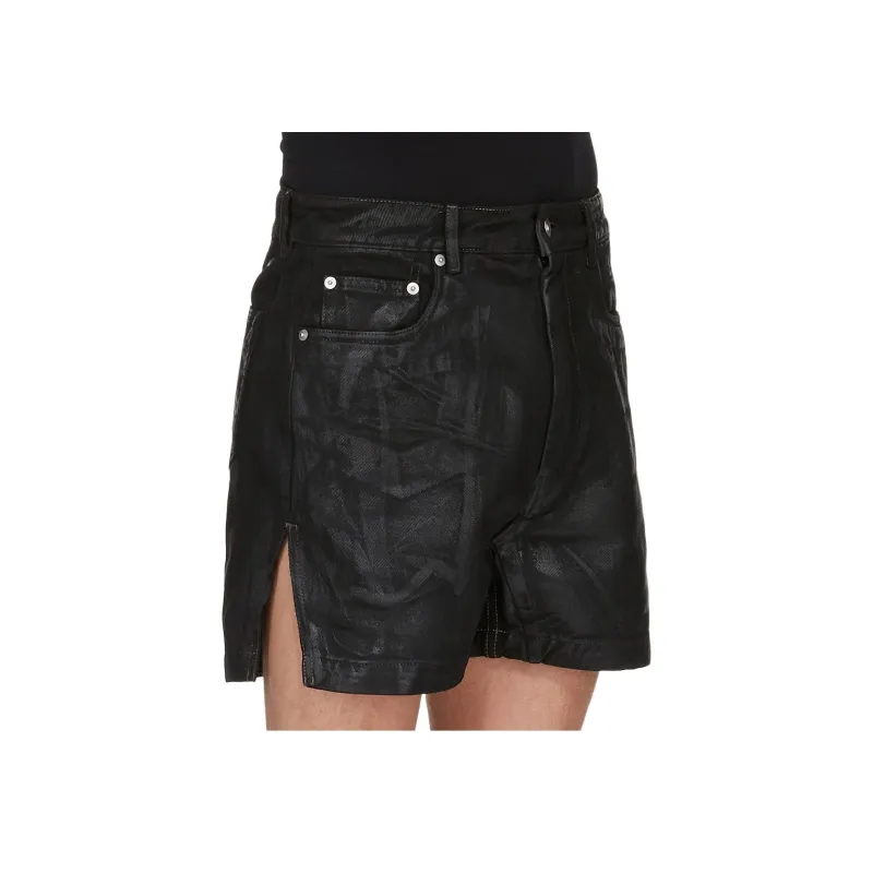 Rick Owens DRKSHDW Hollywood Geth Cutoff Shorts-4