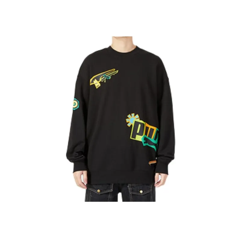 PUMA CLASSICS Sweatshirts Men Black-2