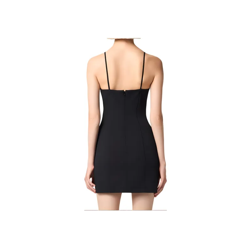 Blumarine Lace detail Mini Dress-3