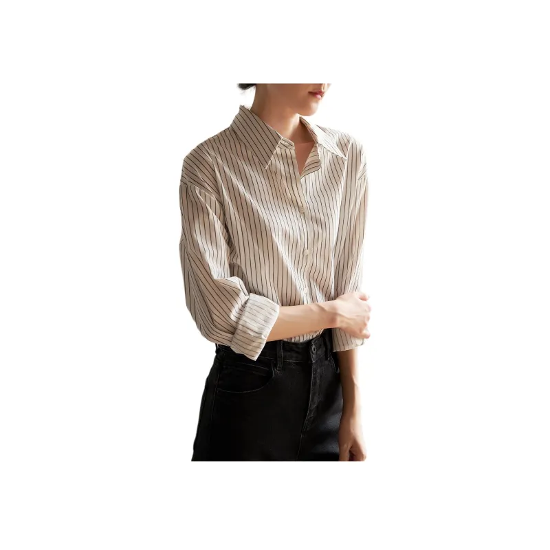 SHALLOW STREAMS Shirt Women's Stripes-0