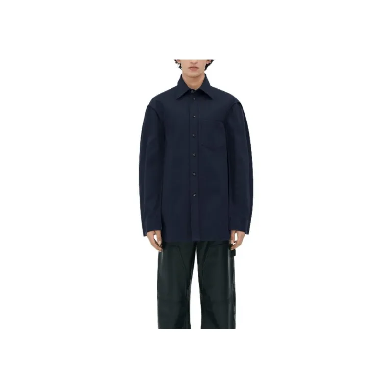 Bottega Veneta Shirt Men's Midnight Blue-0