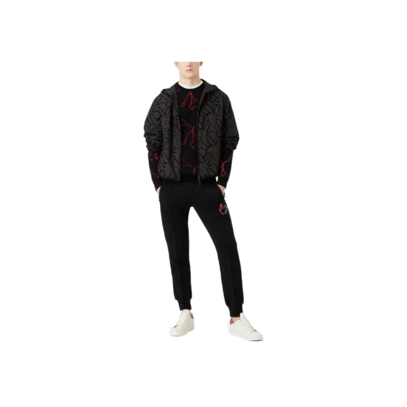 EMPORIO ARMANI Year Of The Rabbit Sweaters Men Black-1