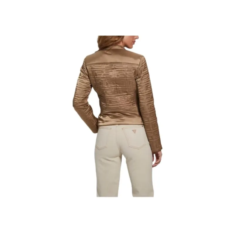 GUESS Marine Quilted Jacket Jackets & Coats Women's Umber-5