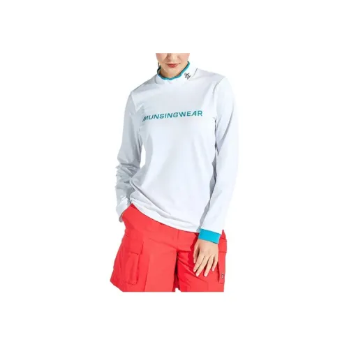 MUNSINGWEAR 화이트 여성 티셔츠