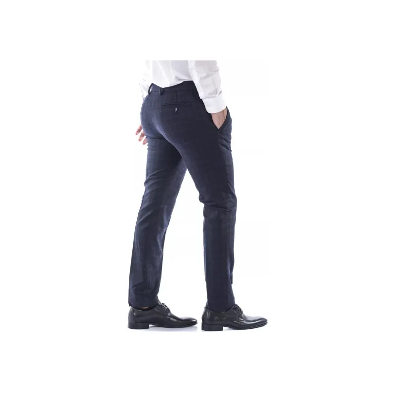 DANIELE ALESSANDRINI Casual Pants Men's Blue-2