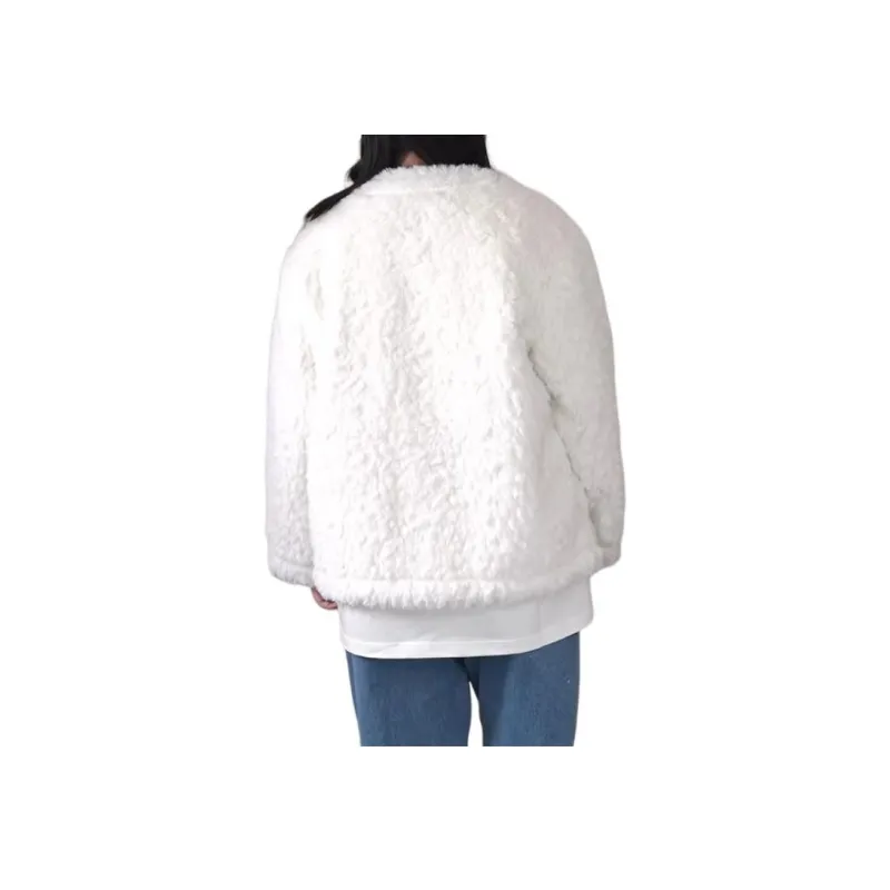Vans Velvet feel Coat Women's Ecru-3