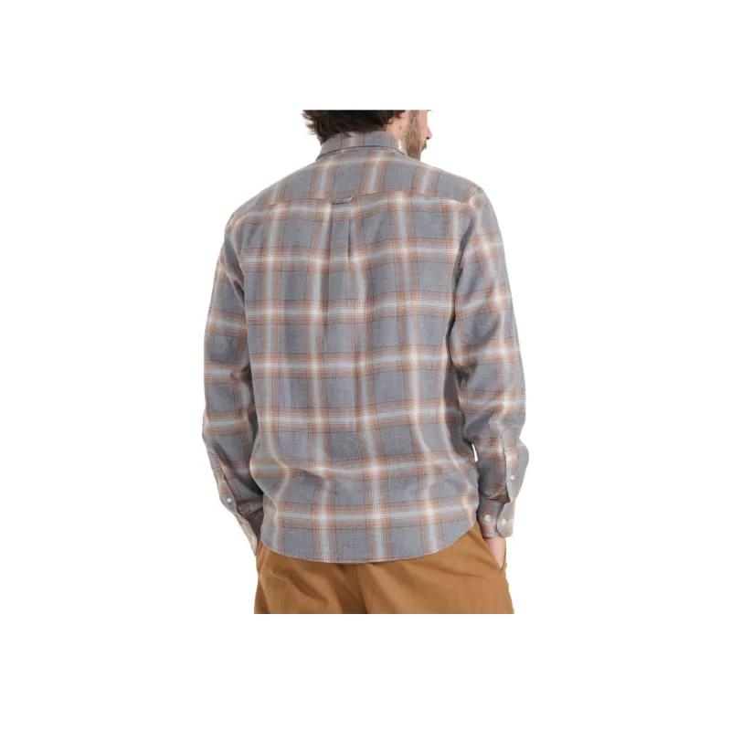 AIGLE Flanel Check Long Sleeve Shirt Men's-17