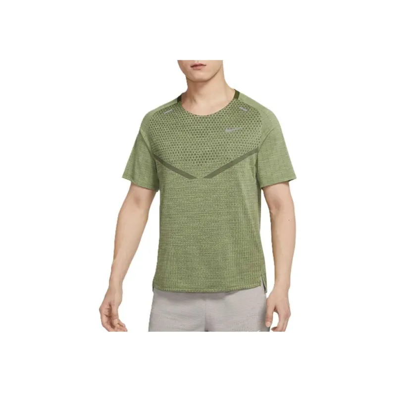 Nike AS M NK DFADV TECHKNIT ULTRA S T Shirt Men's Green-0