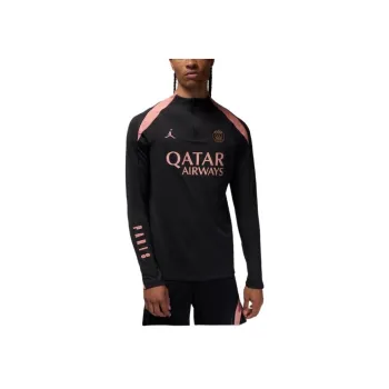 Jordan Paris Saint-GermainDri-FIT Football FW24 Strike Third Soccer Jerseys Men's Black