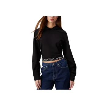 CALVIN KLEIN Sweatshirt Europe Version Women's Black