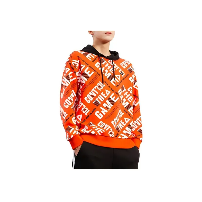 PEAK Basketball Culture Collection Fashion Collection Sweatshirt Men's Vermilion-4