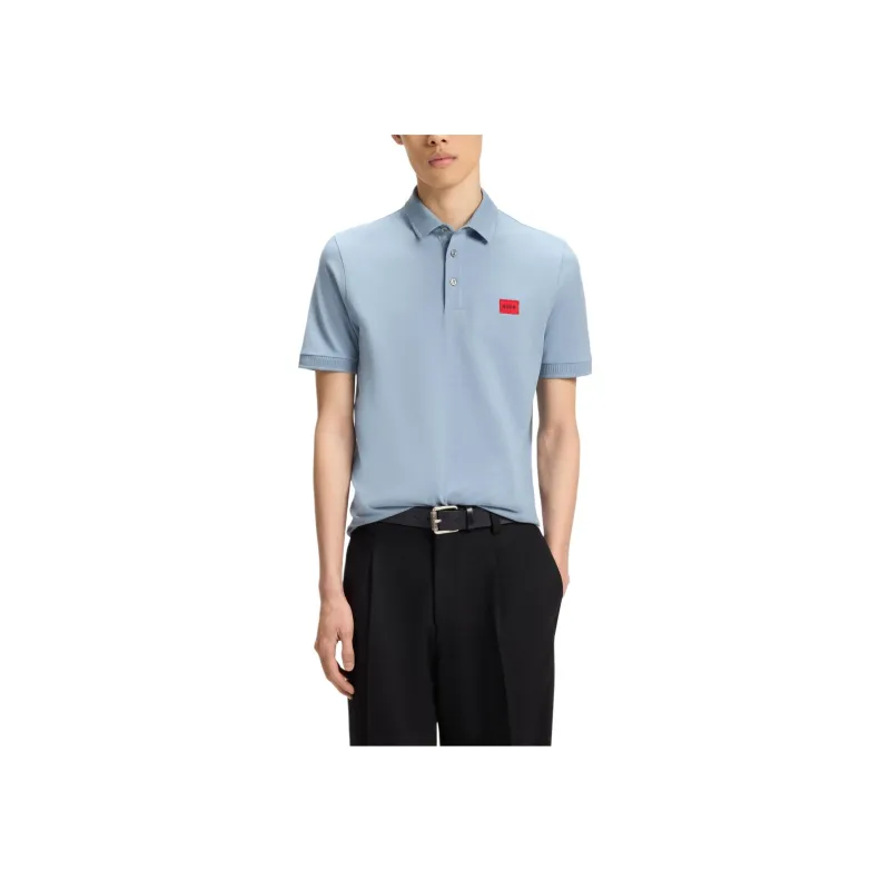 Hugo Logo patch Polo Shirt-1
