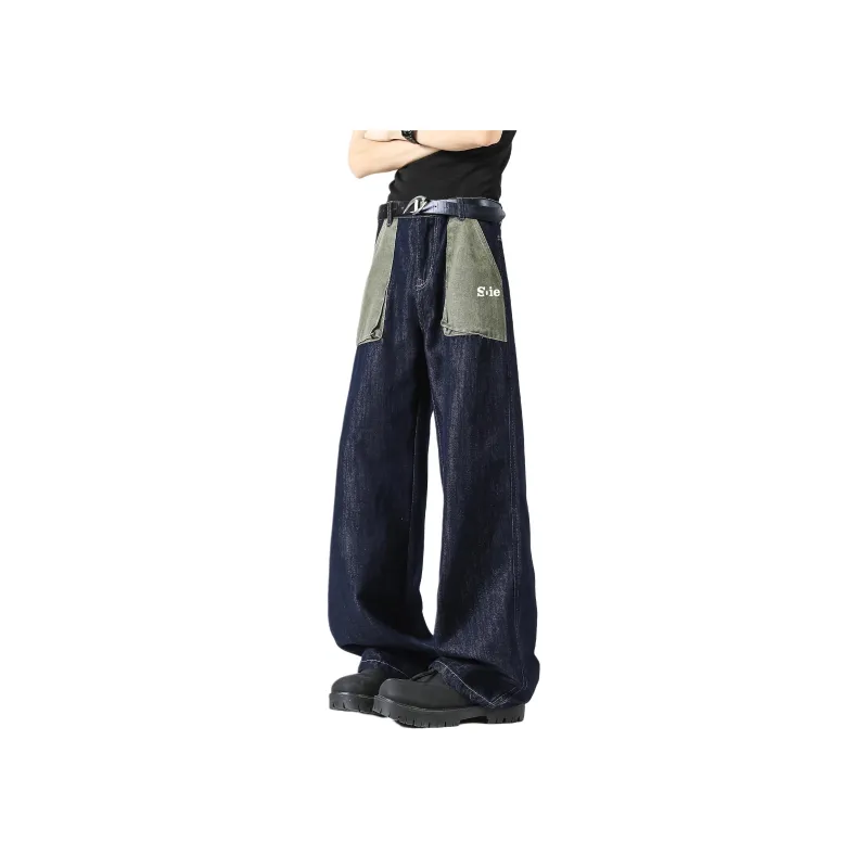 SOIE Jeans Unisex Dark Blue-0