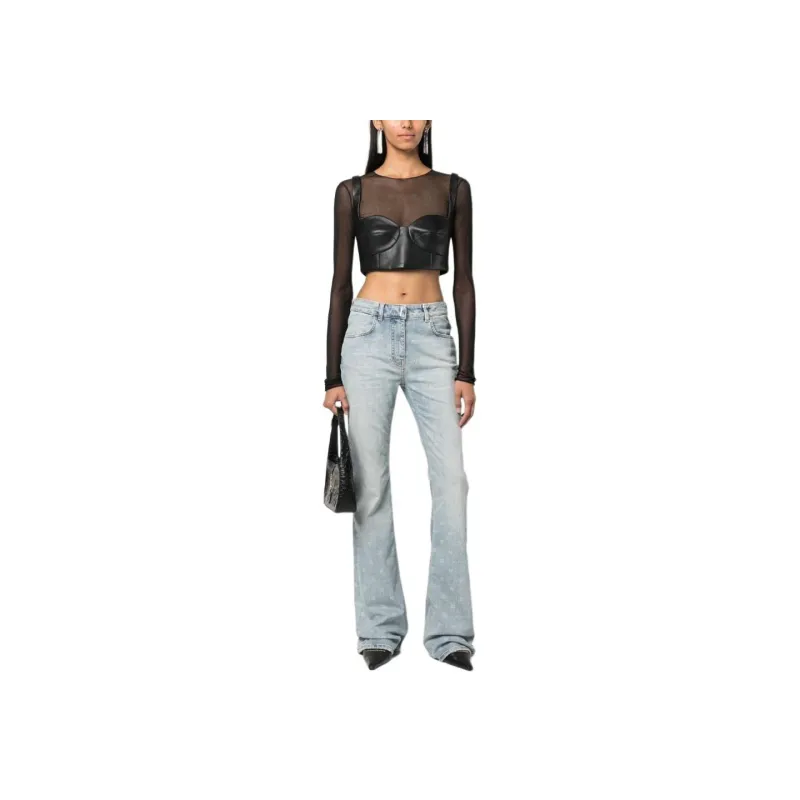 Givenchy Bootcut Denim Jeans 'Llight Blue'-2