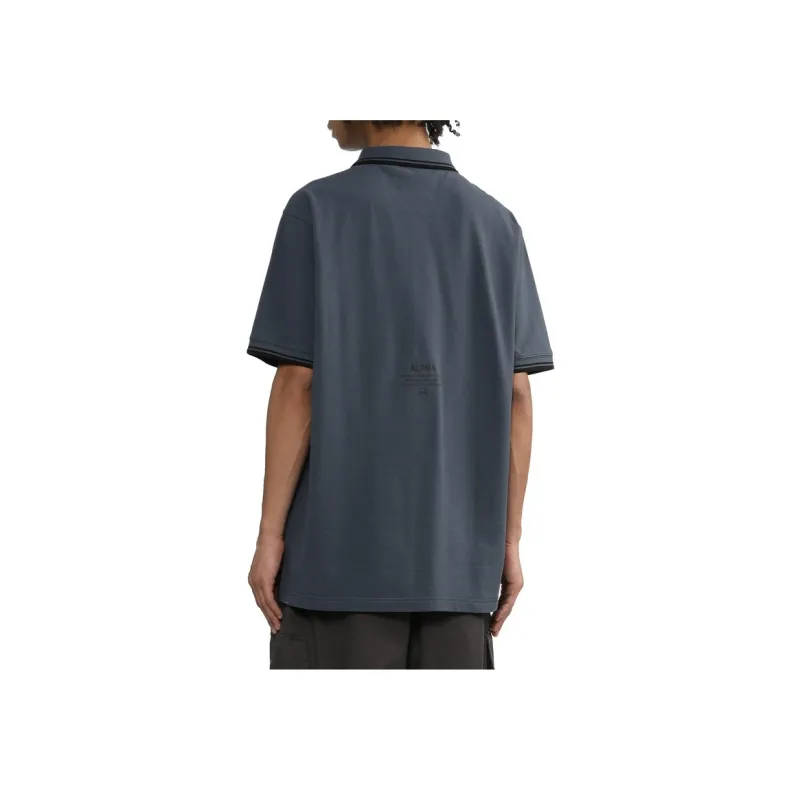 Alpha Industries SS24 Polo Shirt Unisex-8