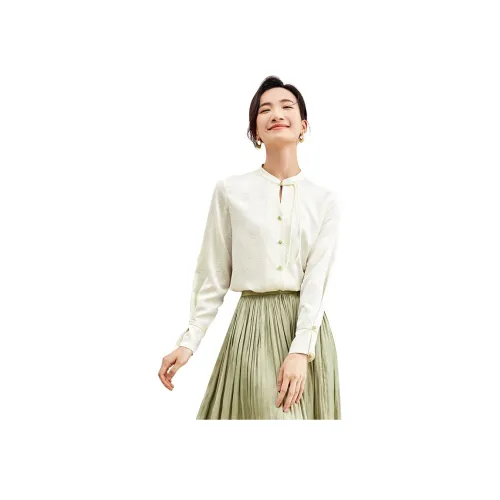 SENTUBILA 애프리콧 여성 셔츠