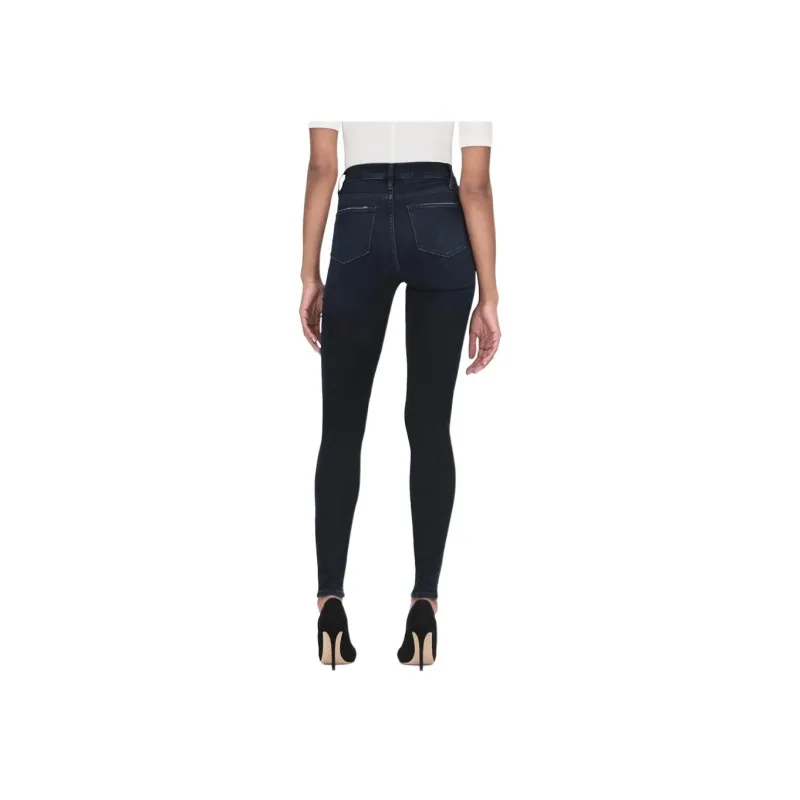 FRAME Le High High rise Skinny Jeans-2