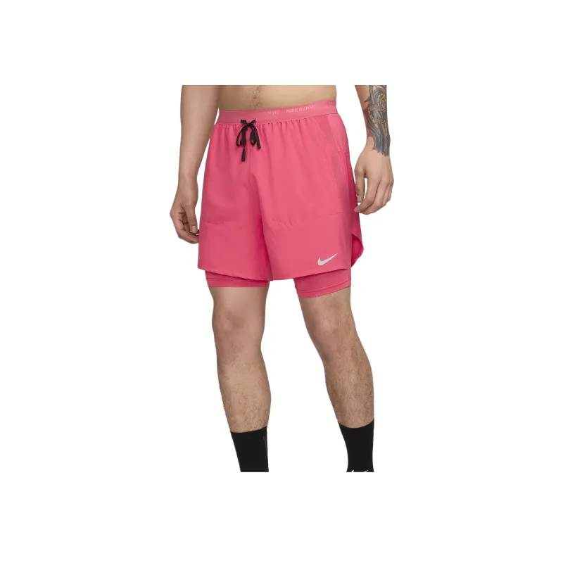 Nike Men's Dri FIT 13cm Approx.Hybrid Running Shorts Casual Shorts Men's Aster Pink-0
