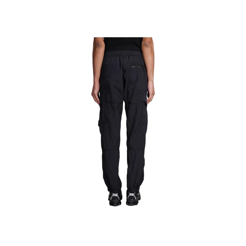 STONE ISLAND Compass badge Crinkled Track Pants-2