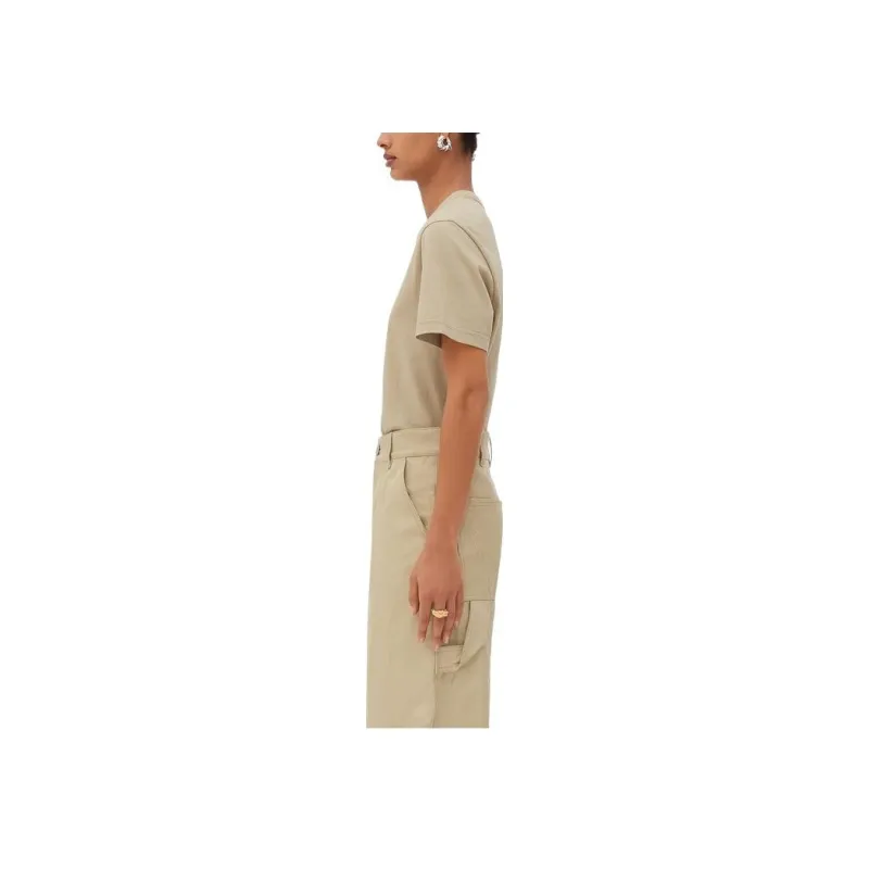 Bottega Veneta T Shirts Women's Light Brown-2