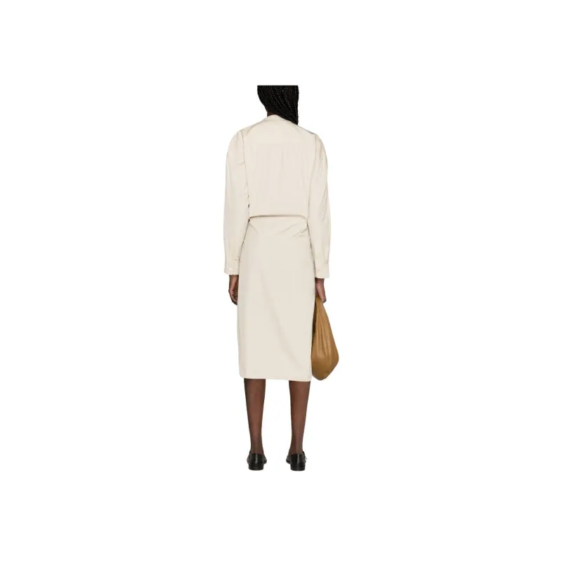 Lemaire Twisted Midi Shirt Dress-2