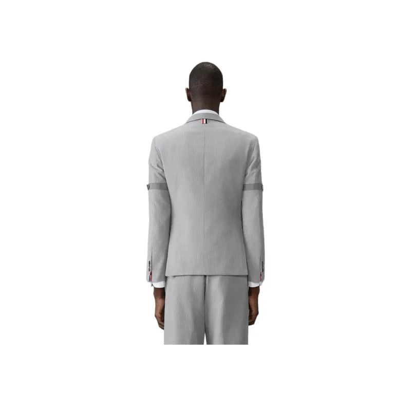 THOM BROWNE Single Breasted Tailored Blazer-5