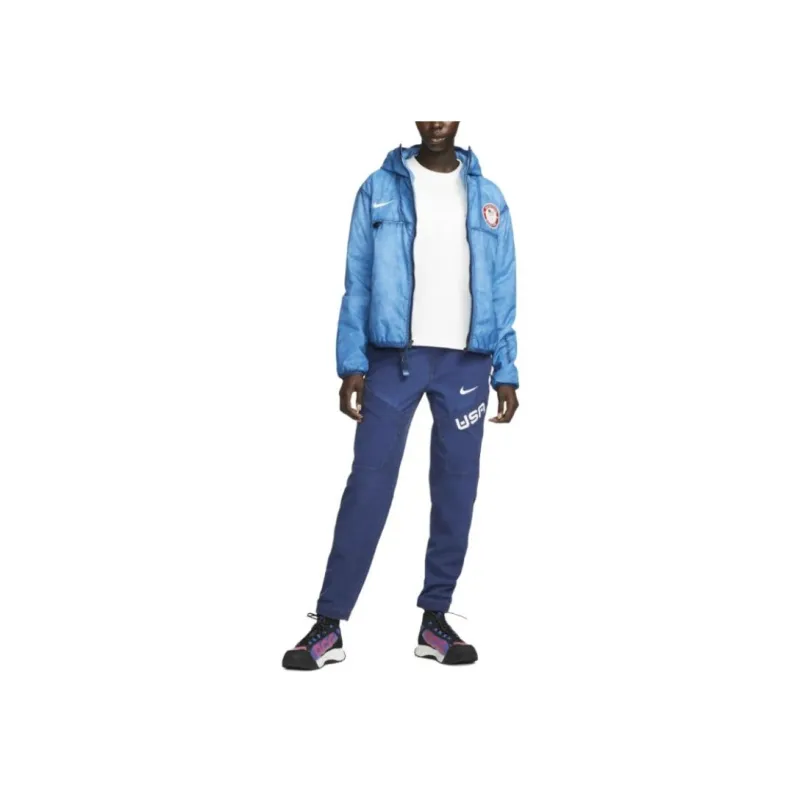 Nike Acg Therma Fit Adv 'Rope De Dope' Jackets Coats Women's Blue-1