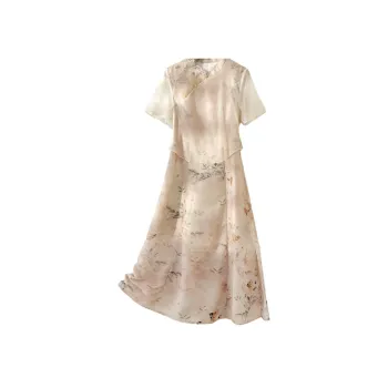 IHIMI Short Sleeved Dresses Women's Beeswax Yellow