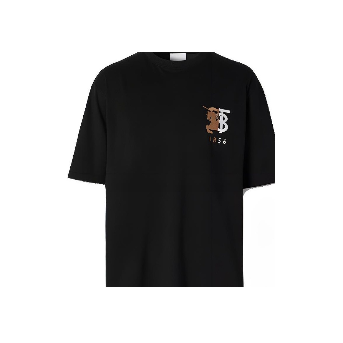 Tシャツ・カットソー BURBERRY Basic t-shirt with maxi tone-on-tone Burberry logo Burberry Margot Logo T-Shirt | Saks Fifth Avenue