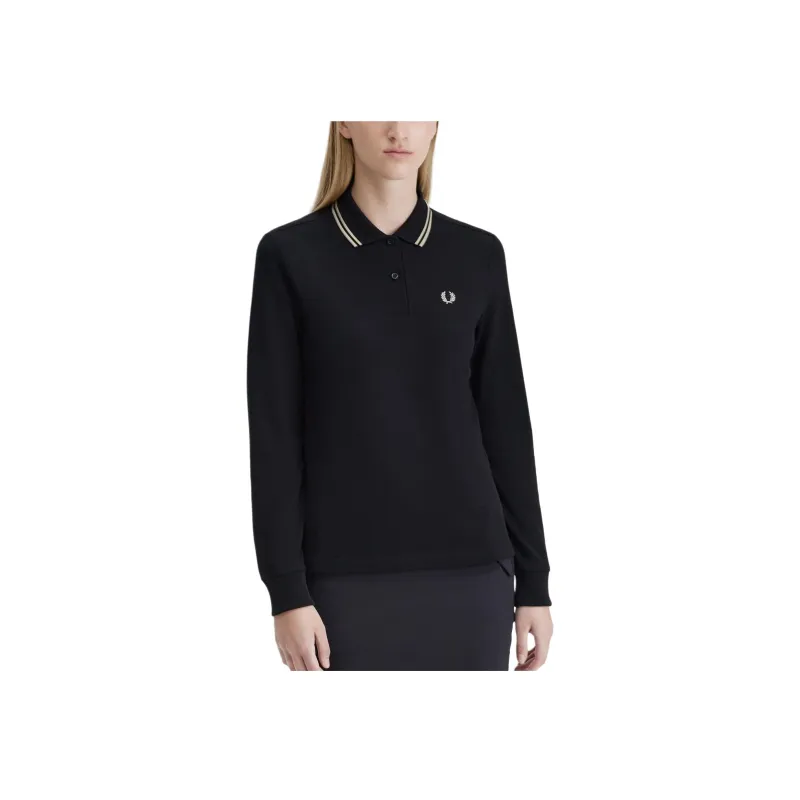 FRED PERRY The FredPerry Shlrt Polo Shirt Women's Black-3