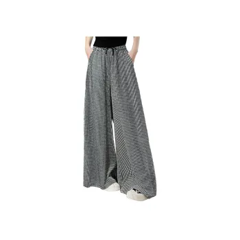 Cypress House Casual Pants Women's Black White Plaid