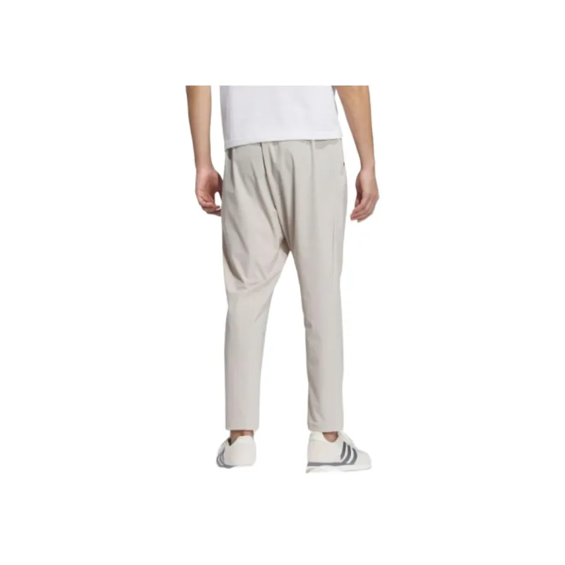 Adidas Knitted Sweatpants Men's Apricot-3