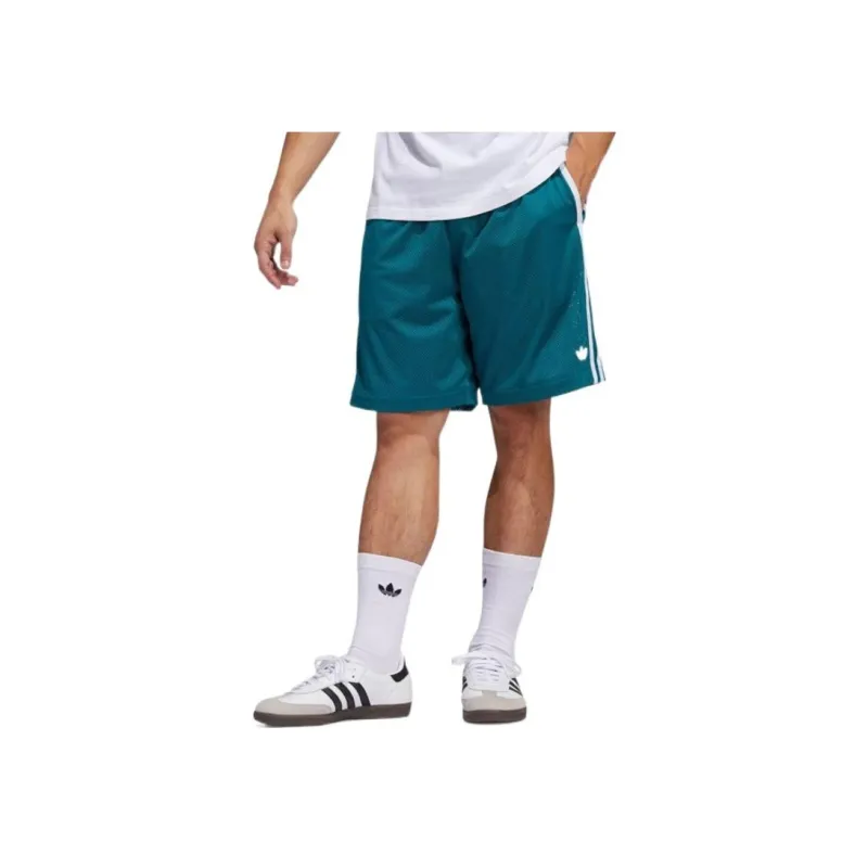 adidas Skateboarding Mesh Shorts Gender Neutral Turquoise-2