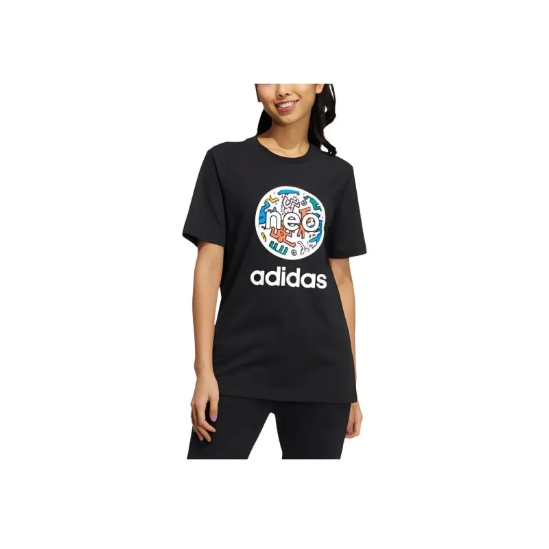 Adidas Neo x · Keith Haring T Shirt Unisex Black-4